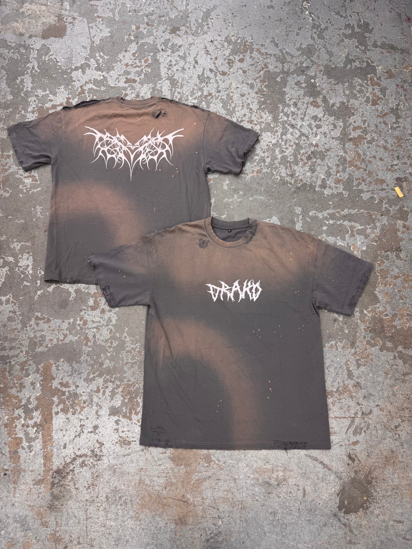 Drako bleach acid shirt