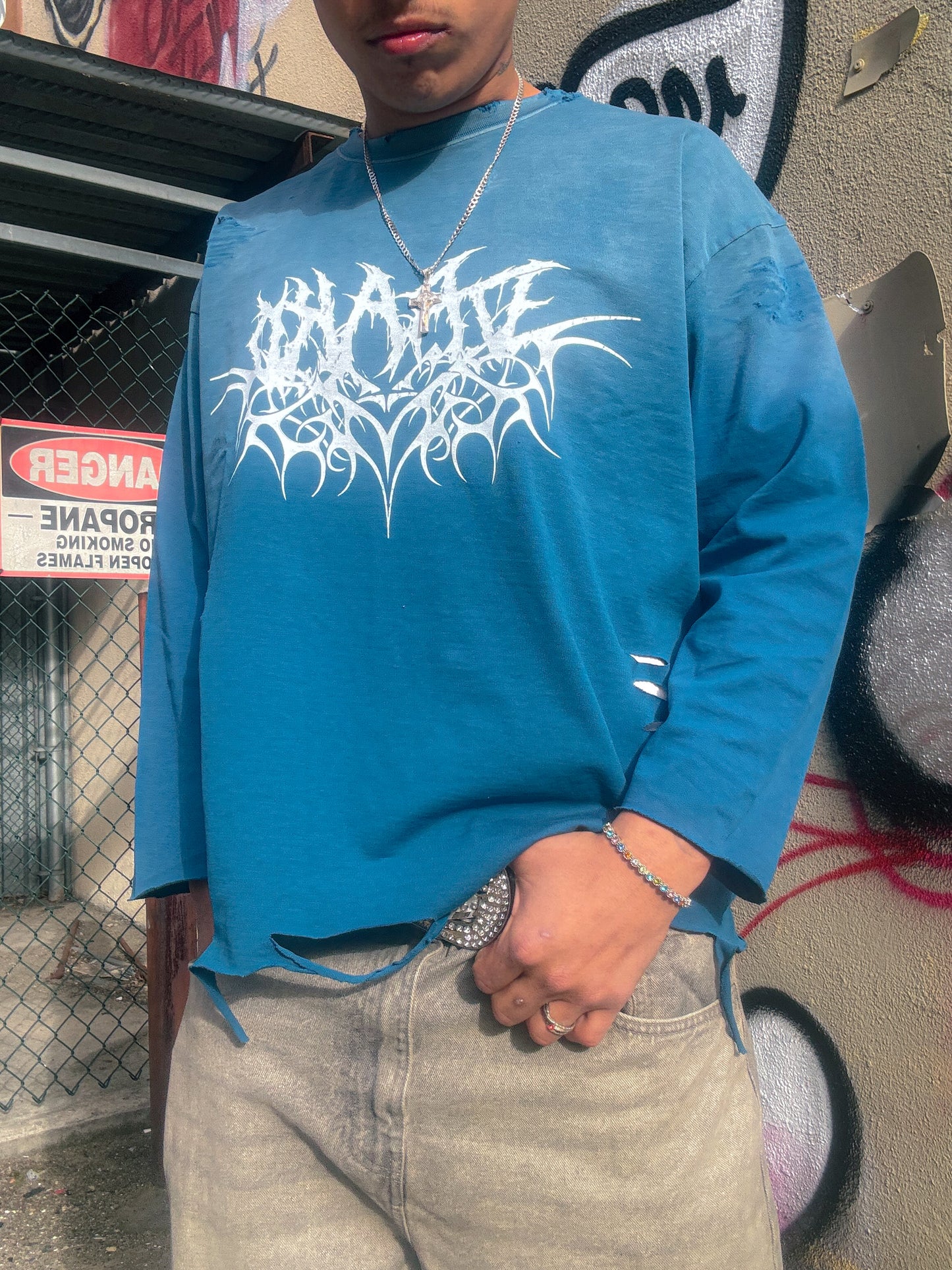 DRAKO snow washed long sleeve